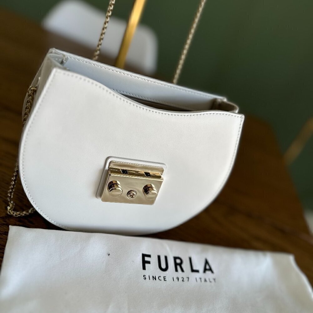 NWT!Furla Metropolis Round My Play Body - Interchangable with different flaps - Picture 6 of 9